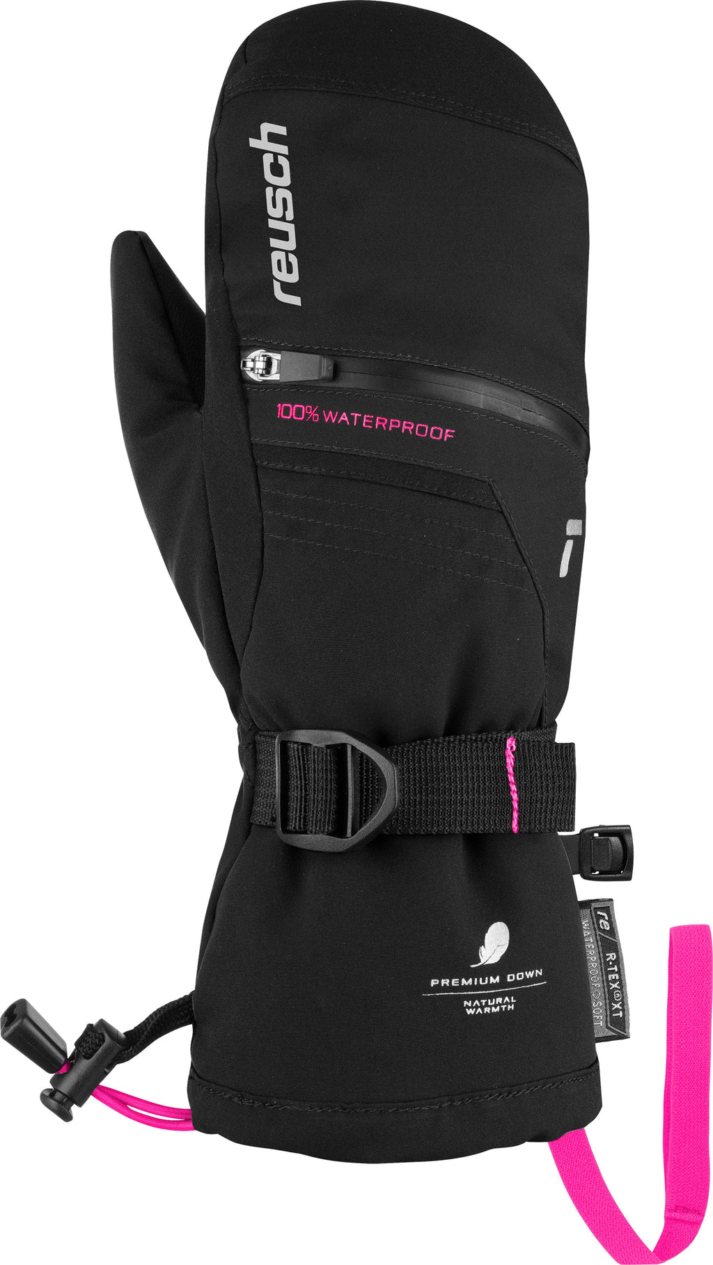 Lando R-TEX XT Junior Mitten - Black/Pink