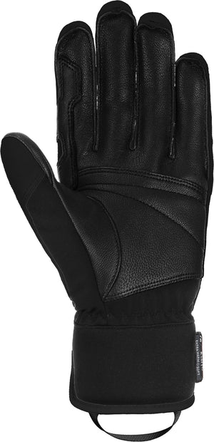 Mens' Alpine Black-White winter gloves Reusch Pro RC, back view