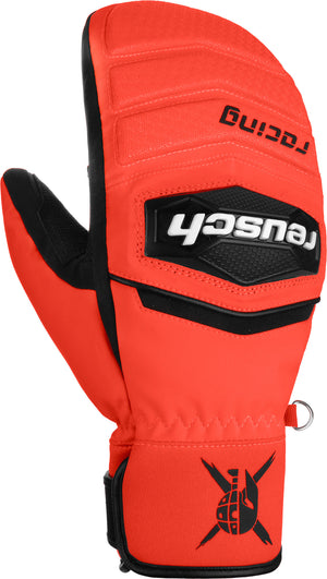 Racing winter gloves Reusch Worldcup Warrior R-TEX® XT Junior Mitten, front view