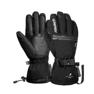 Lando R-TEX XT® Men's Ski Gloves – Black/Silver