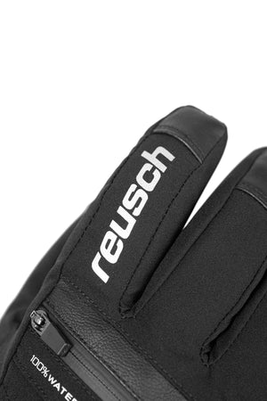 Lando R-TEX XT® Men's Ski Gloves – Black/Silver