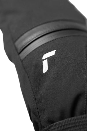 Lando R-TEX XT® Men's Ski Mittens – Black/Silver