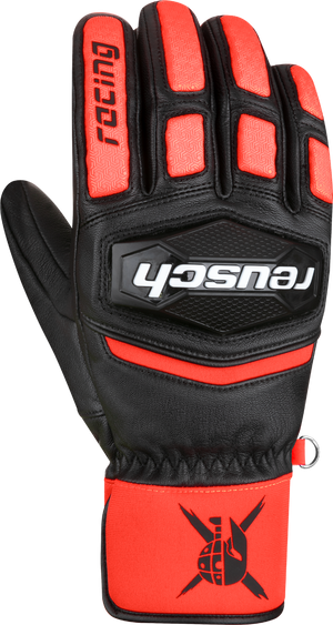 Racing winter gloves Reusch Worldcup Warrior Team 2.0, front view