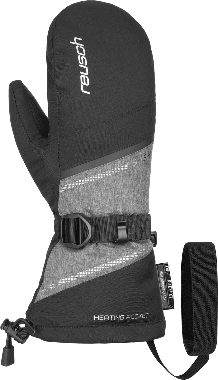 Demi R-Tex XT Mitten - Grey Melange